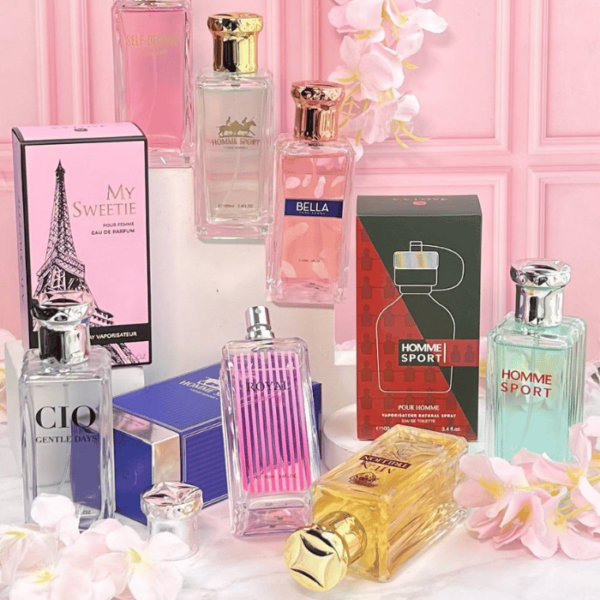 Perfumes 100ml.